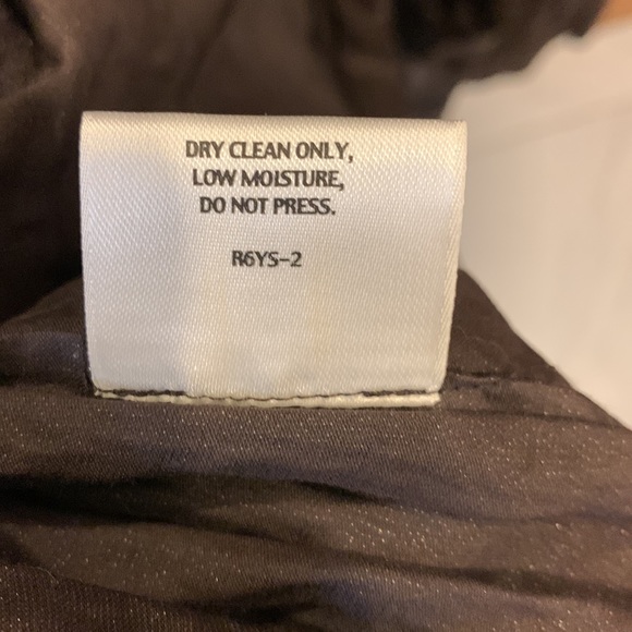 EILEEN Fisher Chocolate Brown Size Small L- Women Classic Collar Shirt Dress - Picture 10 of 11